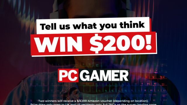 Help shape the future of PC Gamer and enter for a chance to win $200