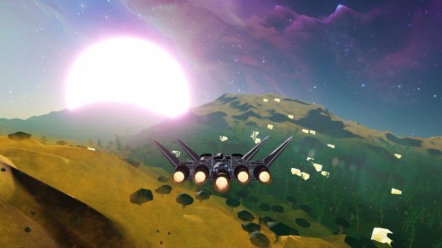 Game: Space News Network is No Man's Sky but you're a roving journalist, blastin