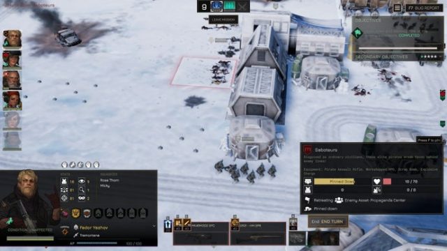 Game: Rally Point: Strong simulation and team building can't carry Menace foreve