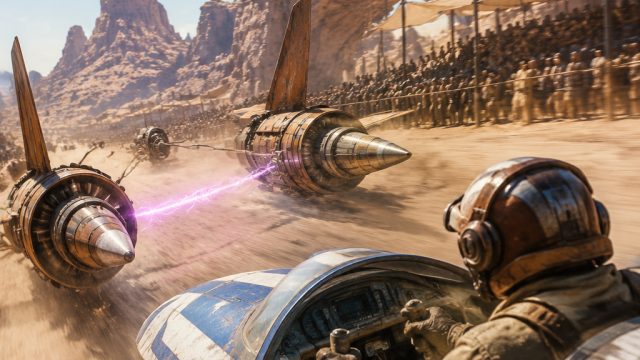 Star Wars: Galactic Racer Is A Burnout Game